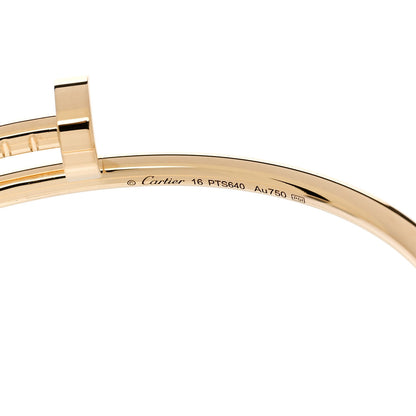 Cartier 18K Yellow Gold Small Juste Un Clou Bracelet 16 3 of 4