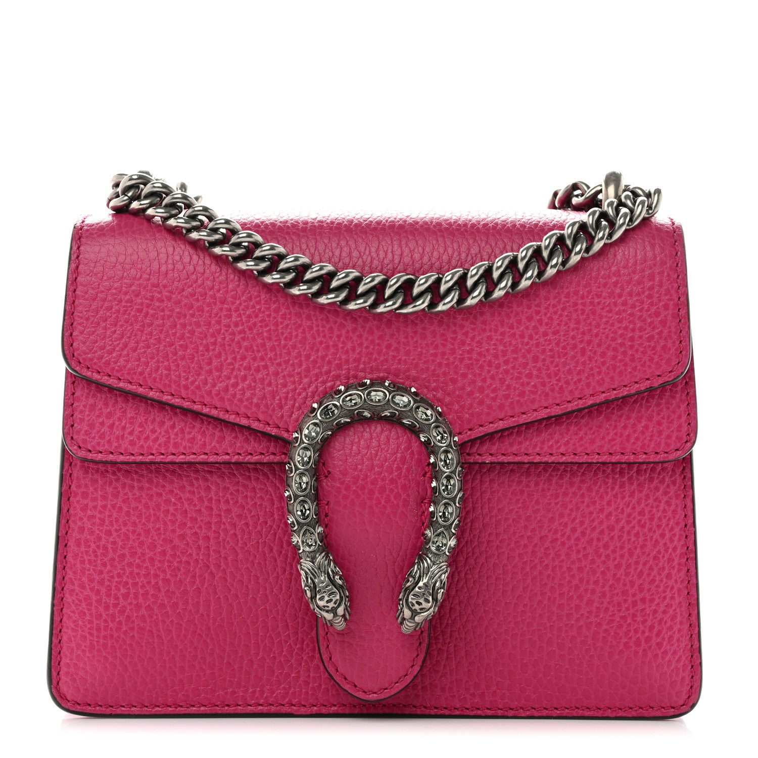 Gucci Calfskin Mini Dionysus Shoulder Bag Box Pink 1 of 14