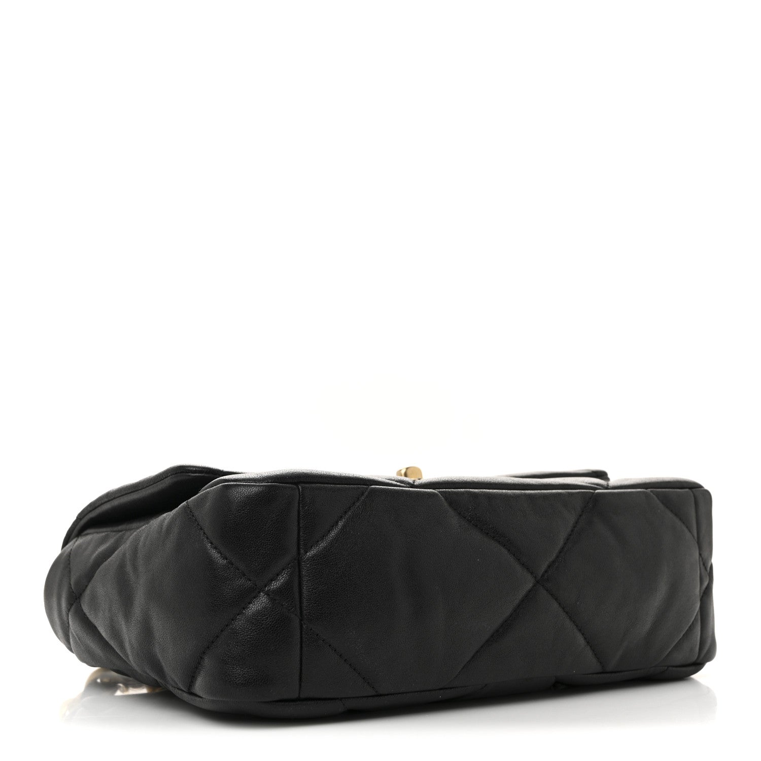 Chanel Lambskin Quilted Medium Chanel 19 Flap Black 4 of 13