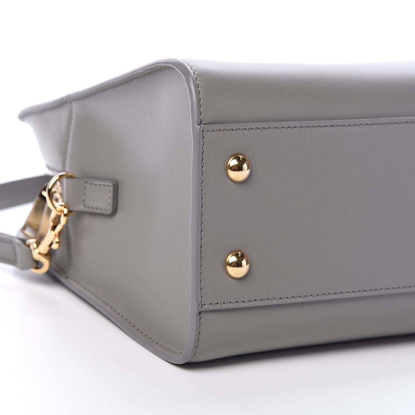 Calfskin Monogram Baby Cabas Fog
