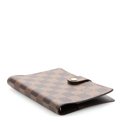 Louis Vuitton Damier Ebene Small Ring Agenda Cover 4 of 8