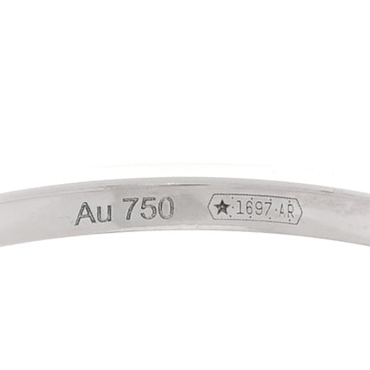Gucci 18K White Gold Running G Charm Ring 51 5.75 5 of 6
