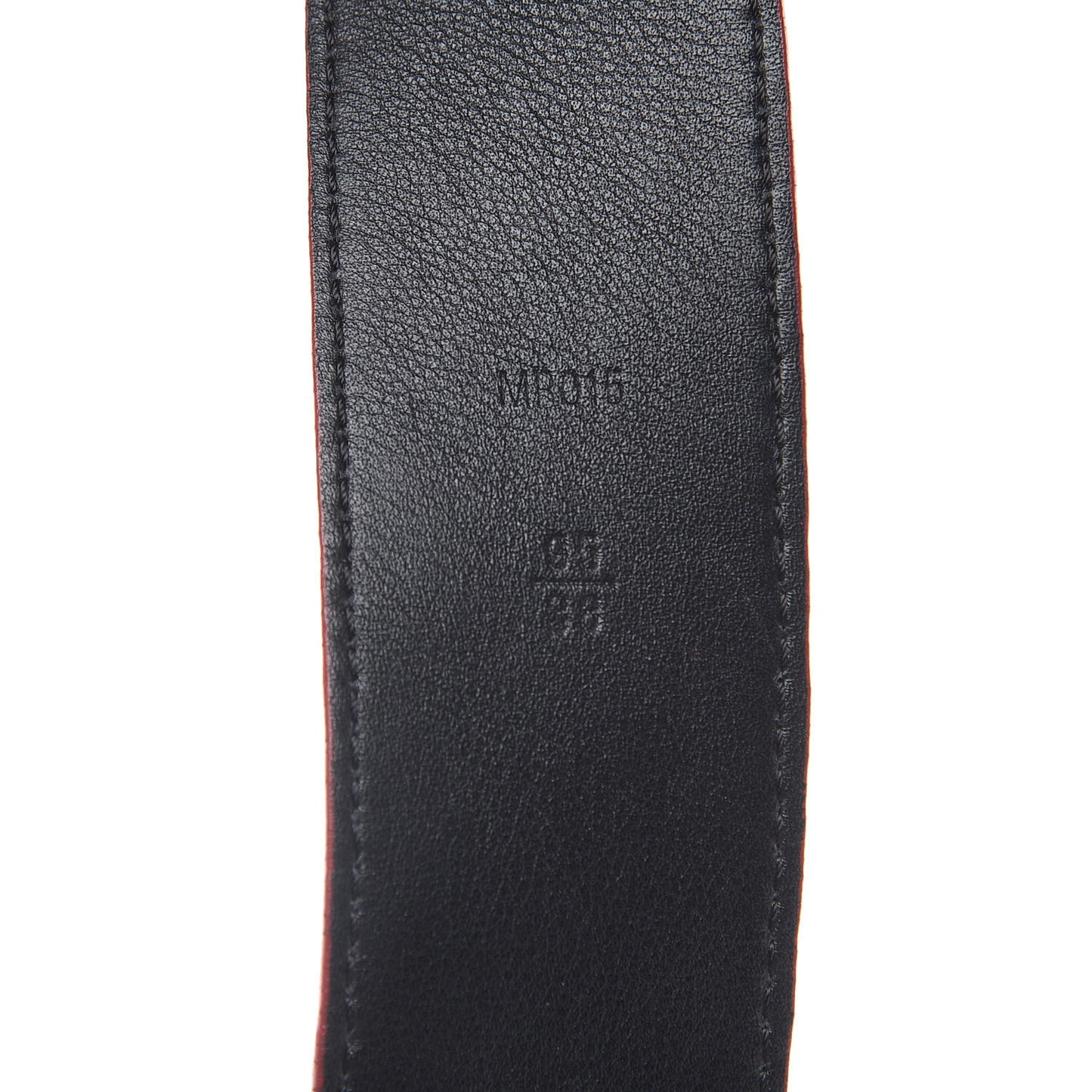 X SUPREME Monogram 40mm LV Initiales Belt 95 38 Red