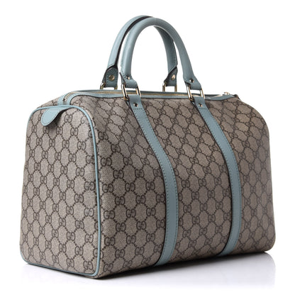Gucci GG Plus Monogram Medium Joy Boston Light Blue 3 of 12