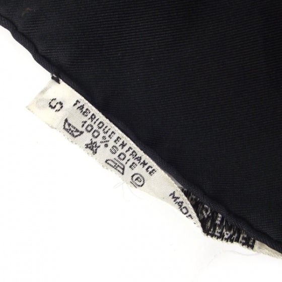 Hermes Silk Scarf Le Mors Black Gold 6 of 8
