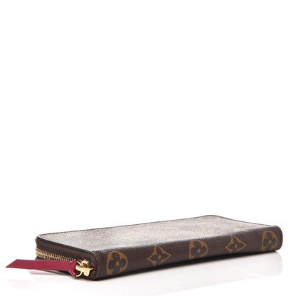 Louis Vuitton Monogram Clemence Wallet Fuchsia 4 of 7