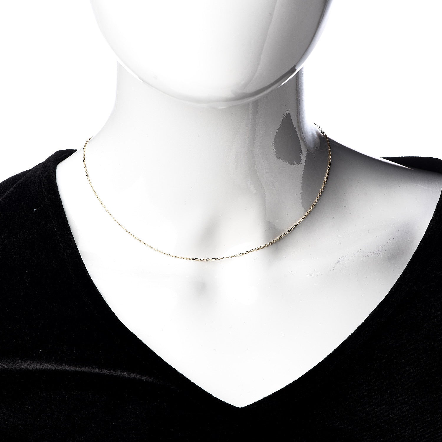 Cartier 18K Yellow Gold Chain Necklace 2 of 5