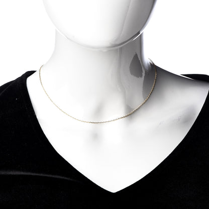 Cartier 18K Yellow Gold Chain Necklace 2 of 5