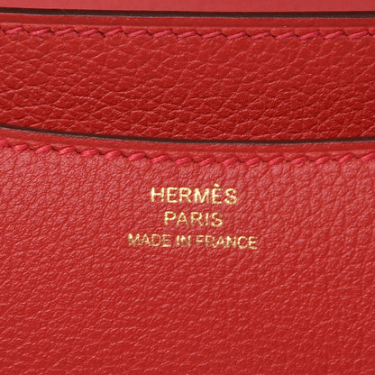 Hermes Evercolor Constance 18 Rouge Casaque 6 of 15