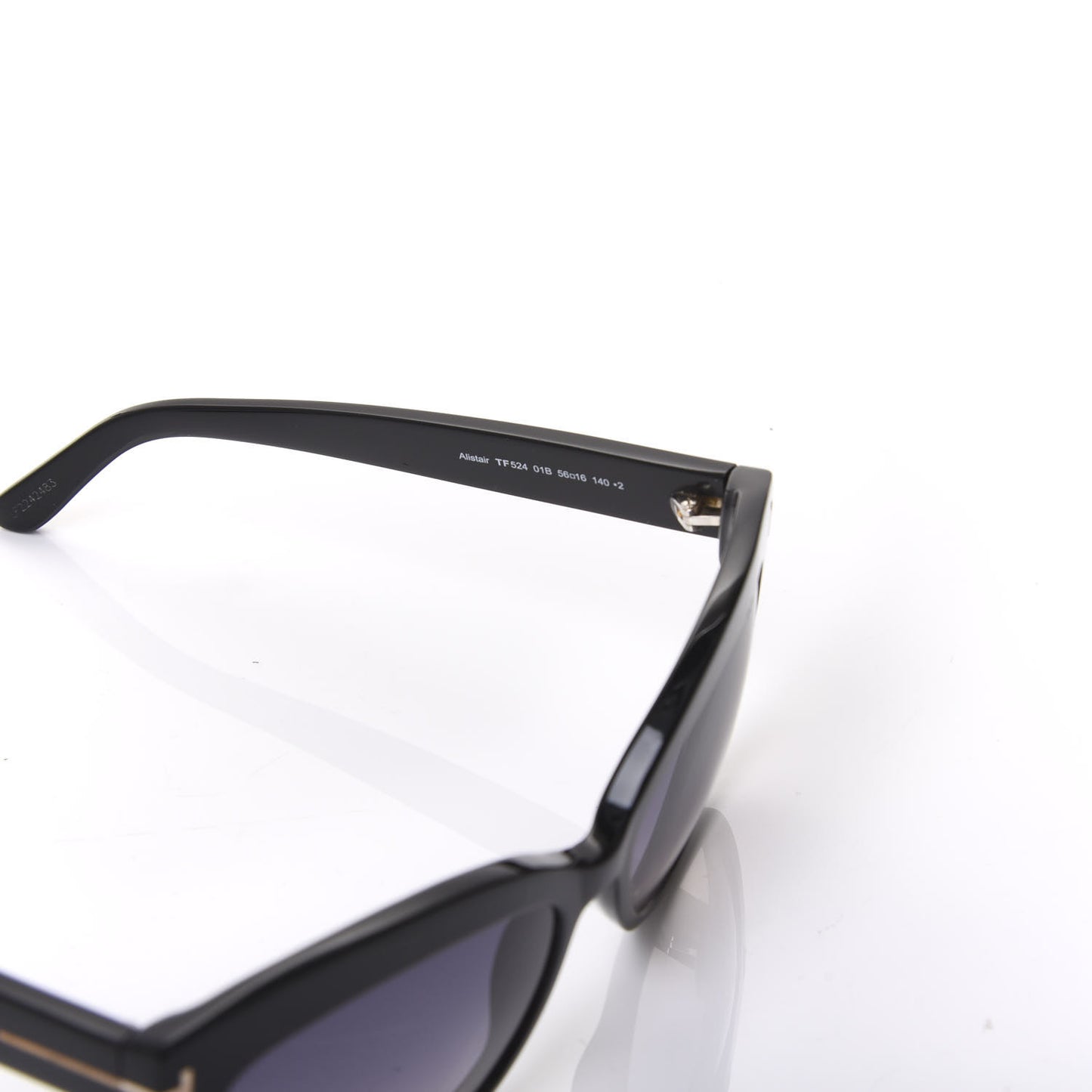 Acetate Alistair Cat Eye Sunglasses TF524 Black