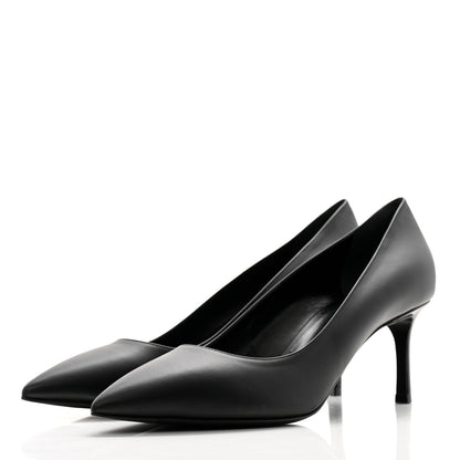 Louis Vuitton Calfskin Cherie Pumps 41 Black 3 of 10