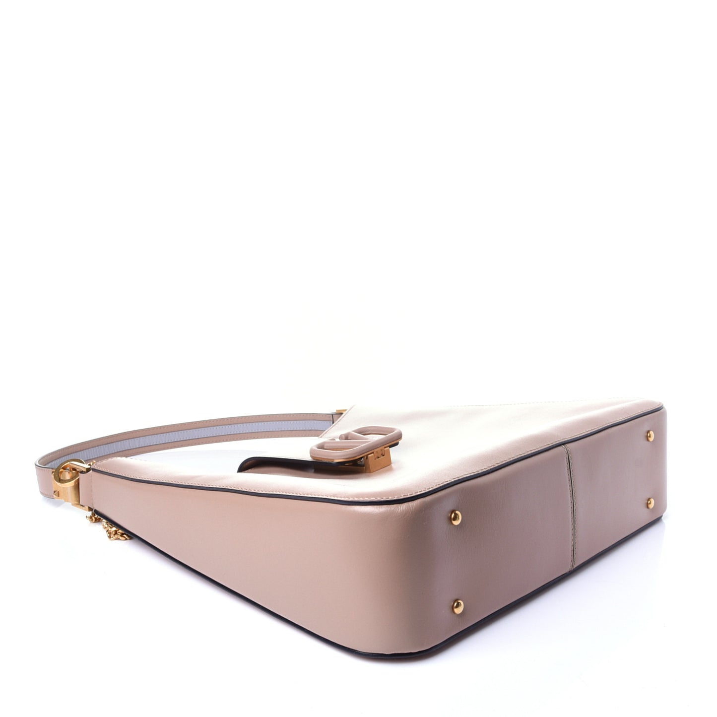 Smooth Calfskin VSling Hobo Bag Camel Rose