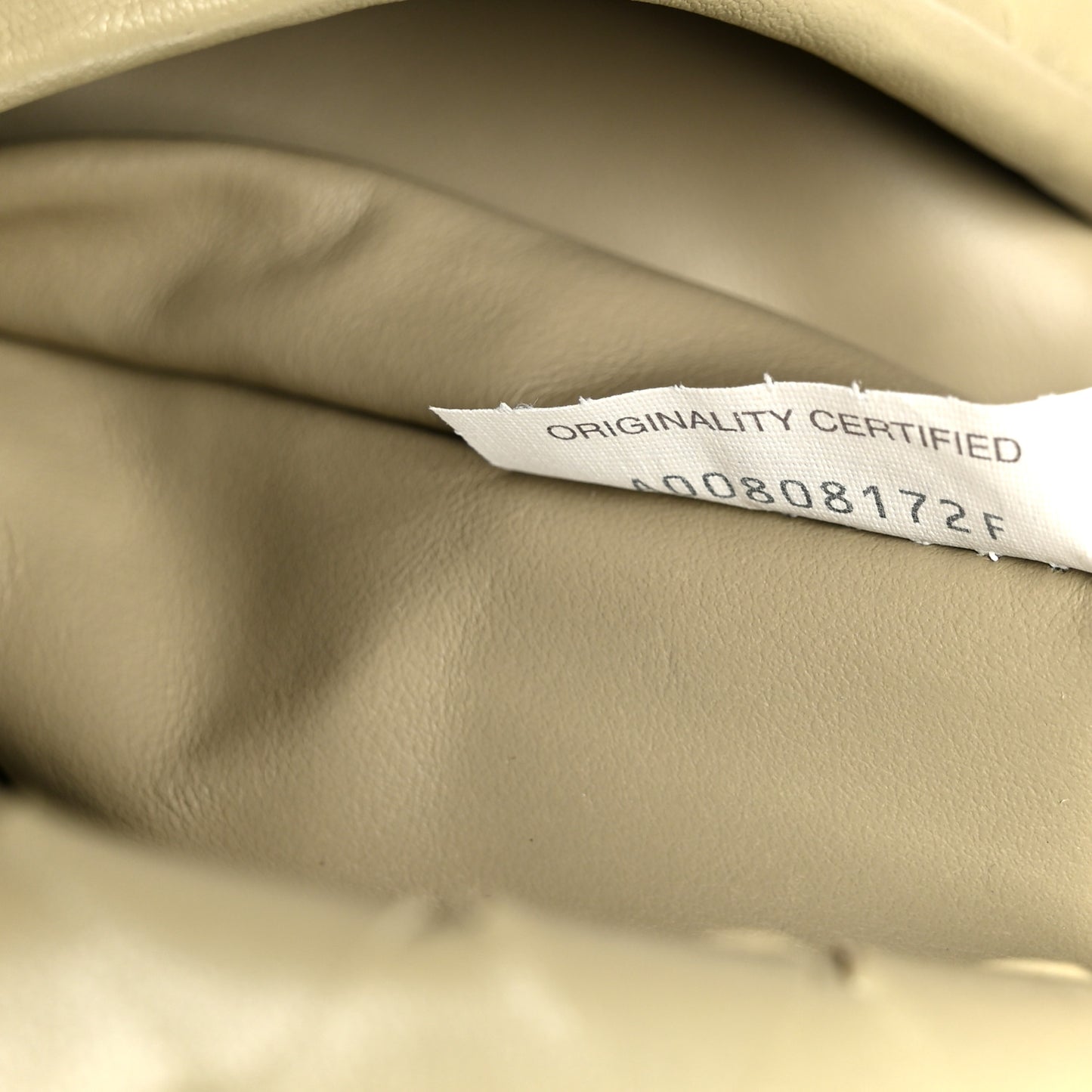 Calfskin Intrecciato Small Hop Travertine