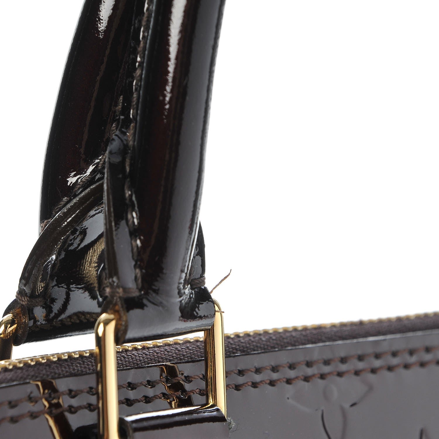 Louis Vuitton Vernis Alma GM Amarante 9 of 10