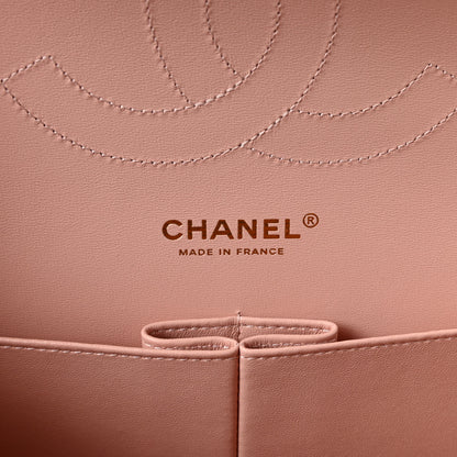 Chanel Caviar Quilted Jumbo Double Flap Light Pink 6 of 10