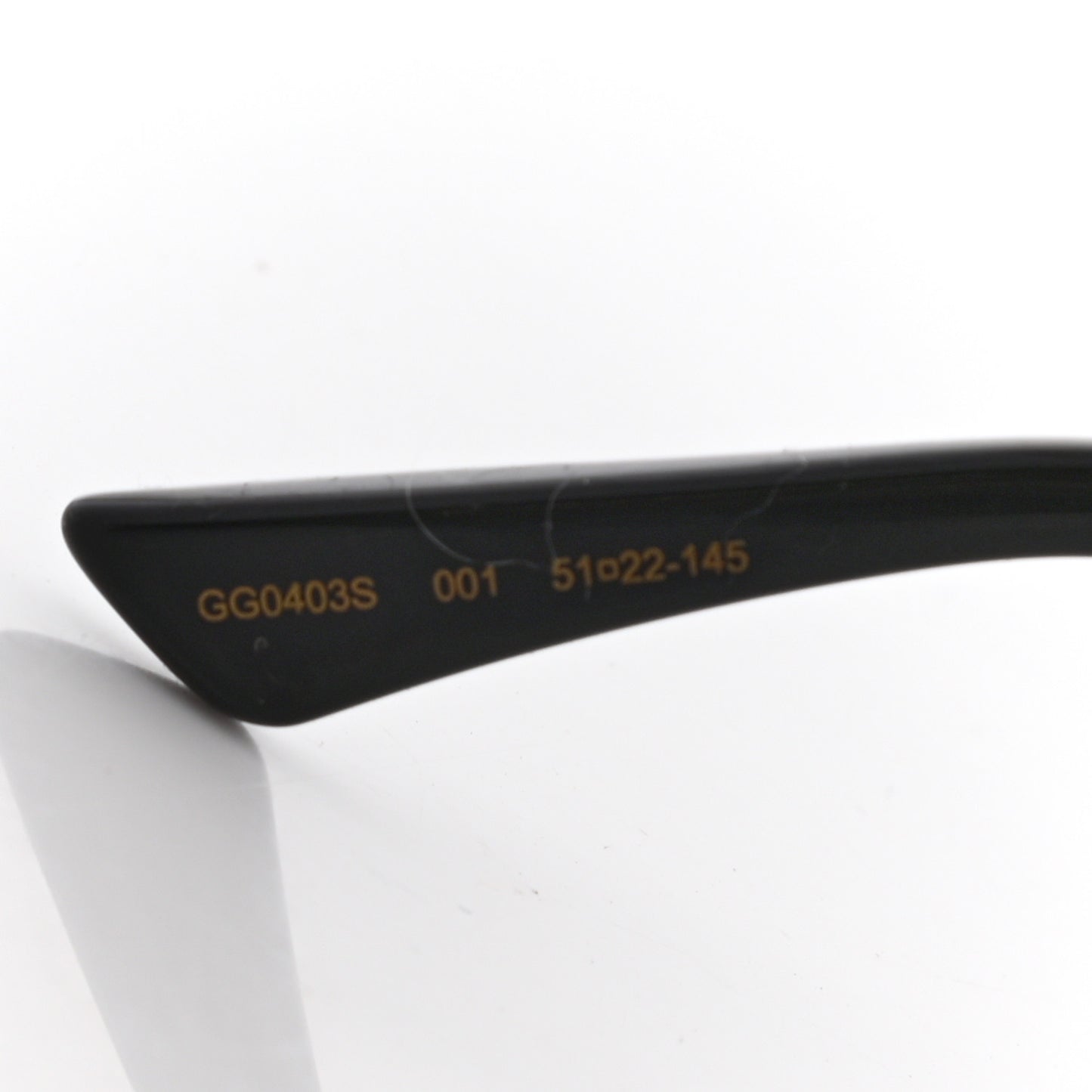 Sunglasses GG0403S Black Gold