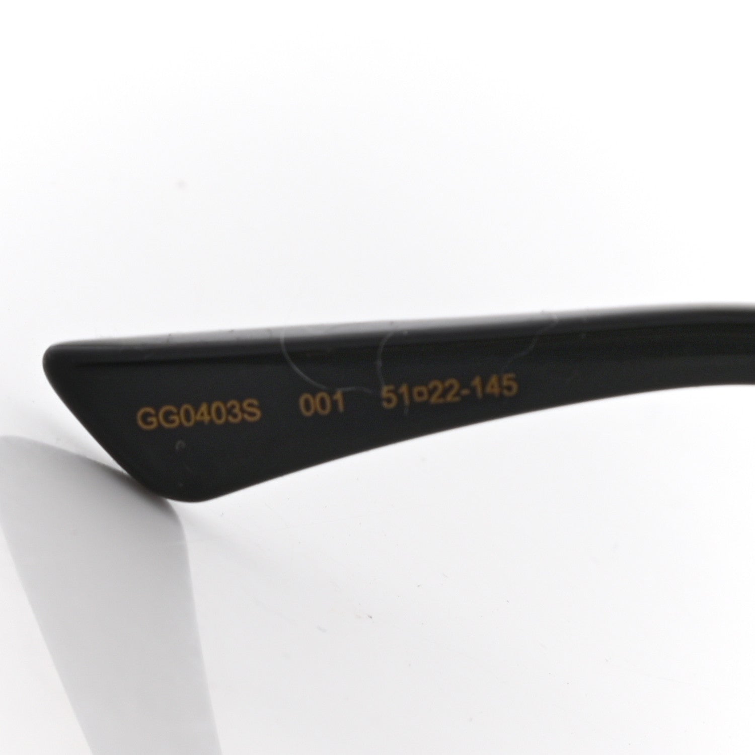 Gucci Sunglasses GG0403S Black Gold 5 of 7