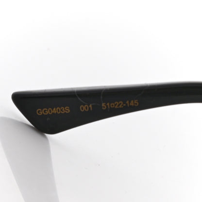 Gucci Sunglasses GG0403S Black Gold 5 of 7