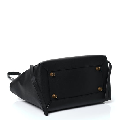 Celine Grained Calfskin Nano Belt Bag Black 3 of 4