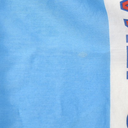 Chanel Silk Cotton Surf Square Scarf Blue 5 of 6