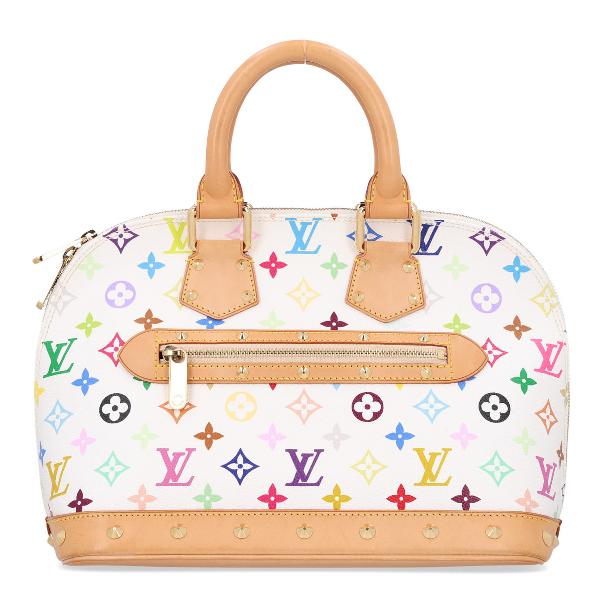 Louis Vuitton Monogram Multicolor Alma White 1 of 10