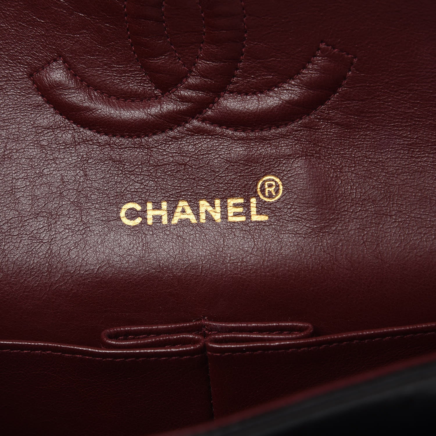 Chanel Lambskin Quilted Medium Double Flap Black 6 of 14