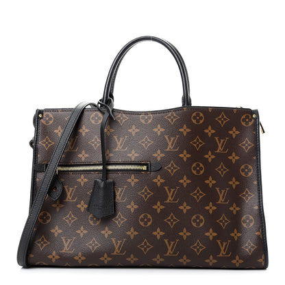 Louis Vuitton Monogram Popincourt MM Black 1 of 9