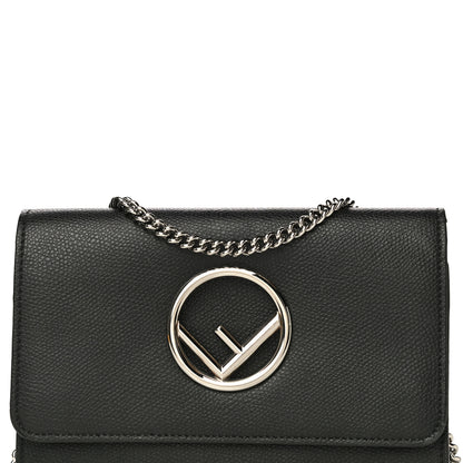 Fendi Vitello Cruise F is Fendi Wallet on Chain Black 9 of 17