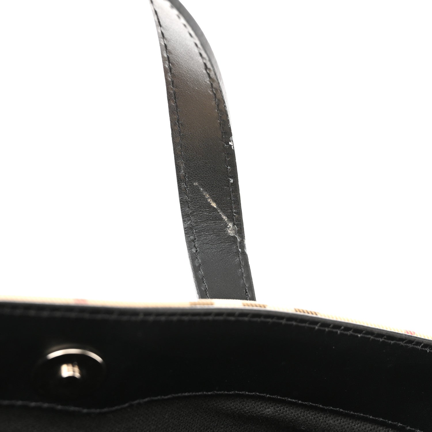 Burberry House Check Medium Tote Black 12 of 20