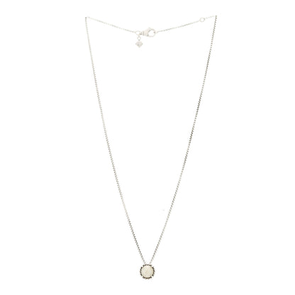 David Yurman Sterling Silver Cultured Pearl 8mm Petite Chatelaine Pendant Necklace 3 of 7