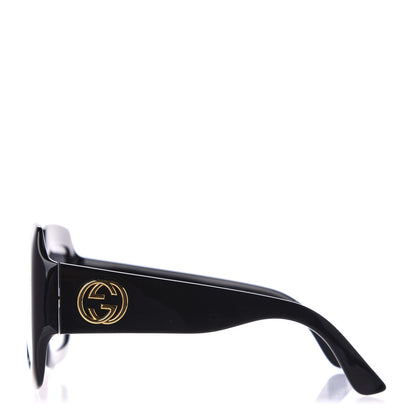 Gucci Acetate Square Frame Sunglasses GG0053S Black 3 of 8