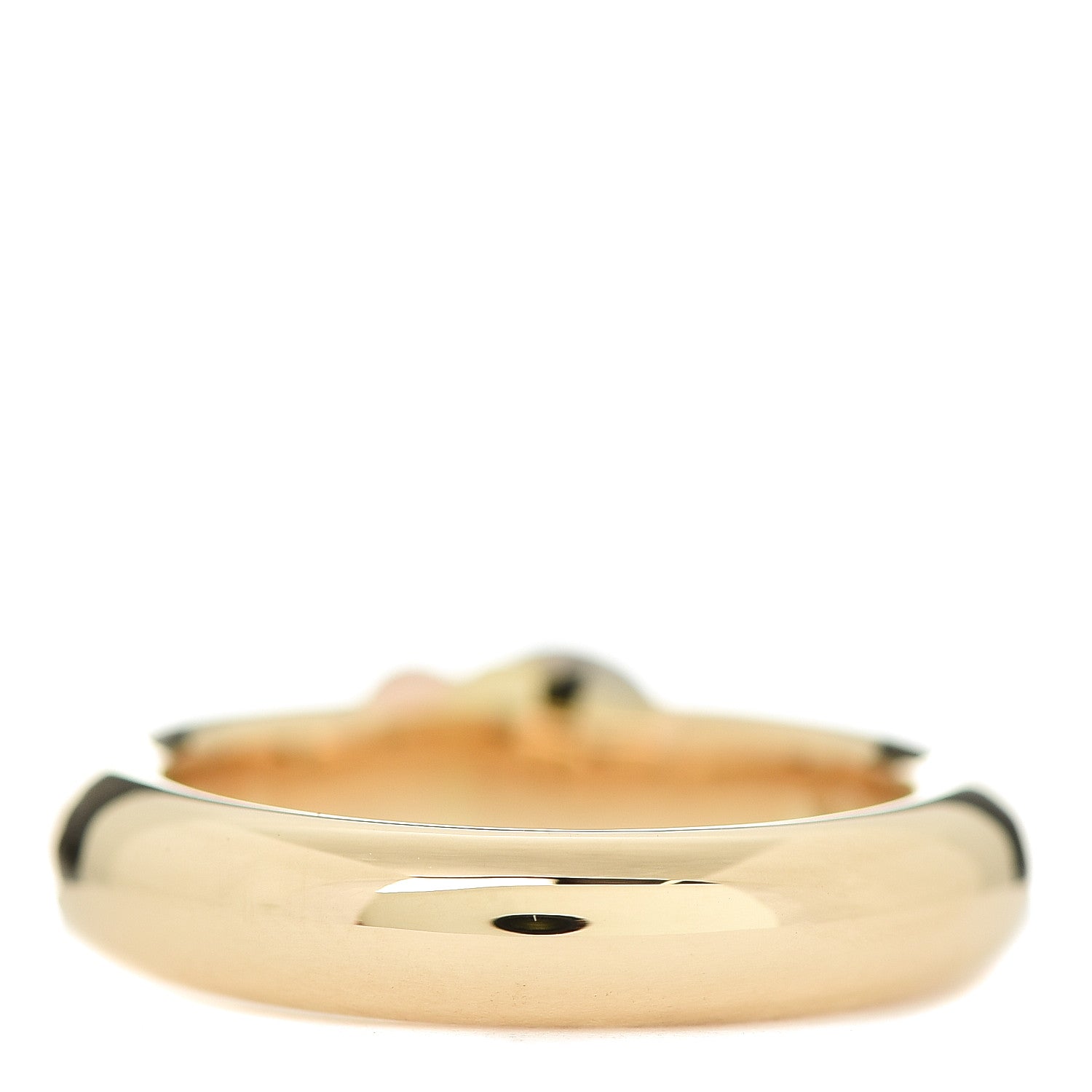 Cartier 18K Yellow White Pink Gold Trinity Band Ring 55 7.25 3 of 6