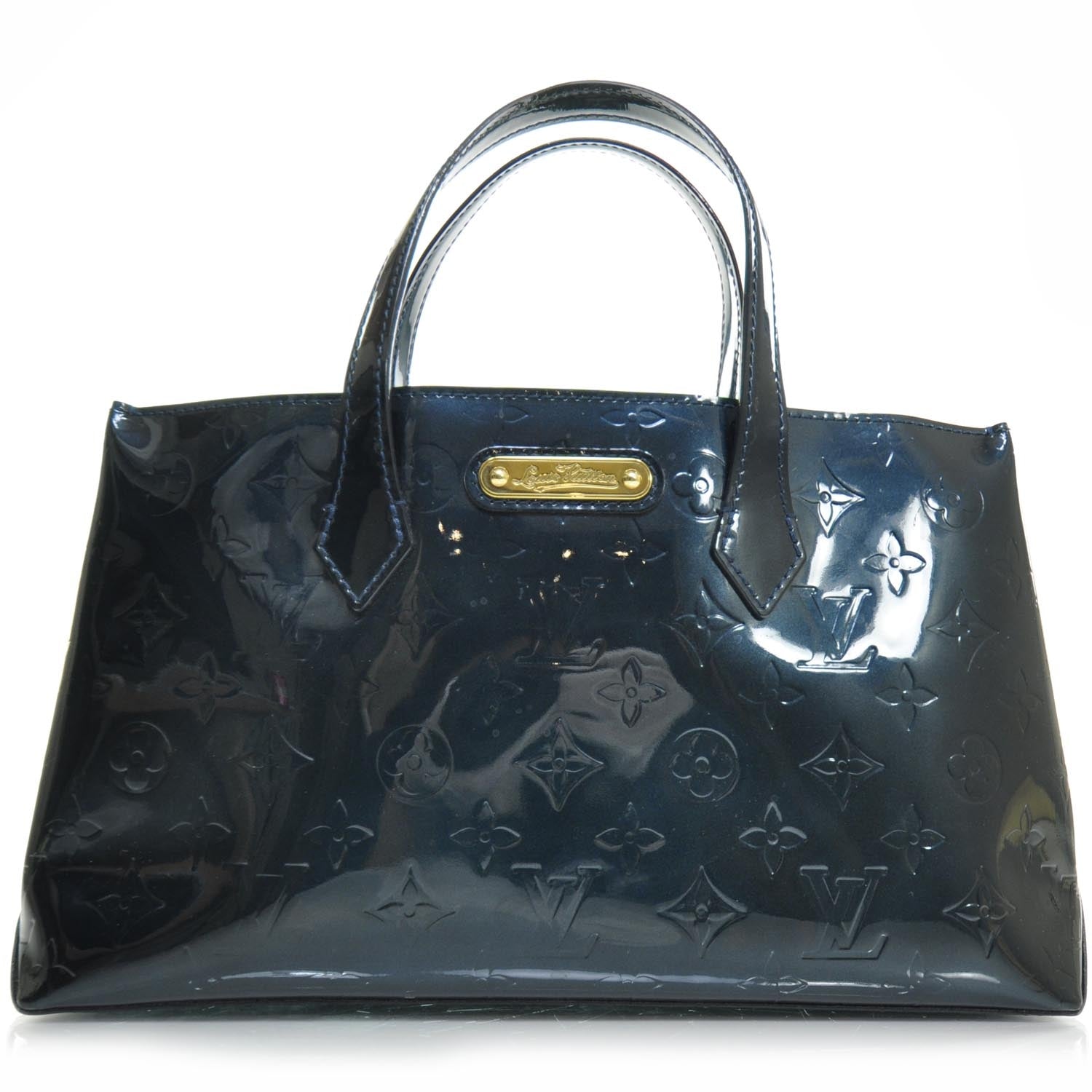 Louis Vuitton Vernis Wilshire PM Blue Infini 1 of 9