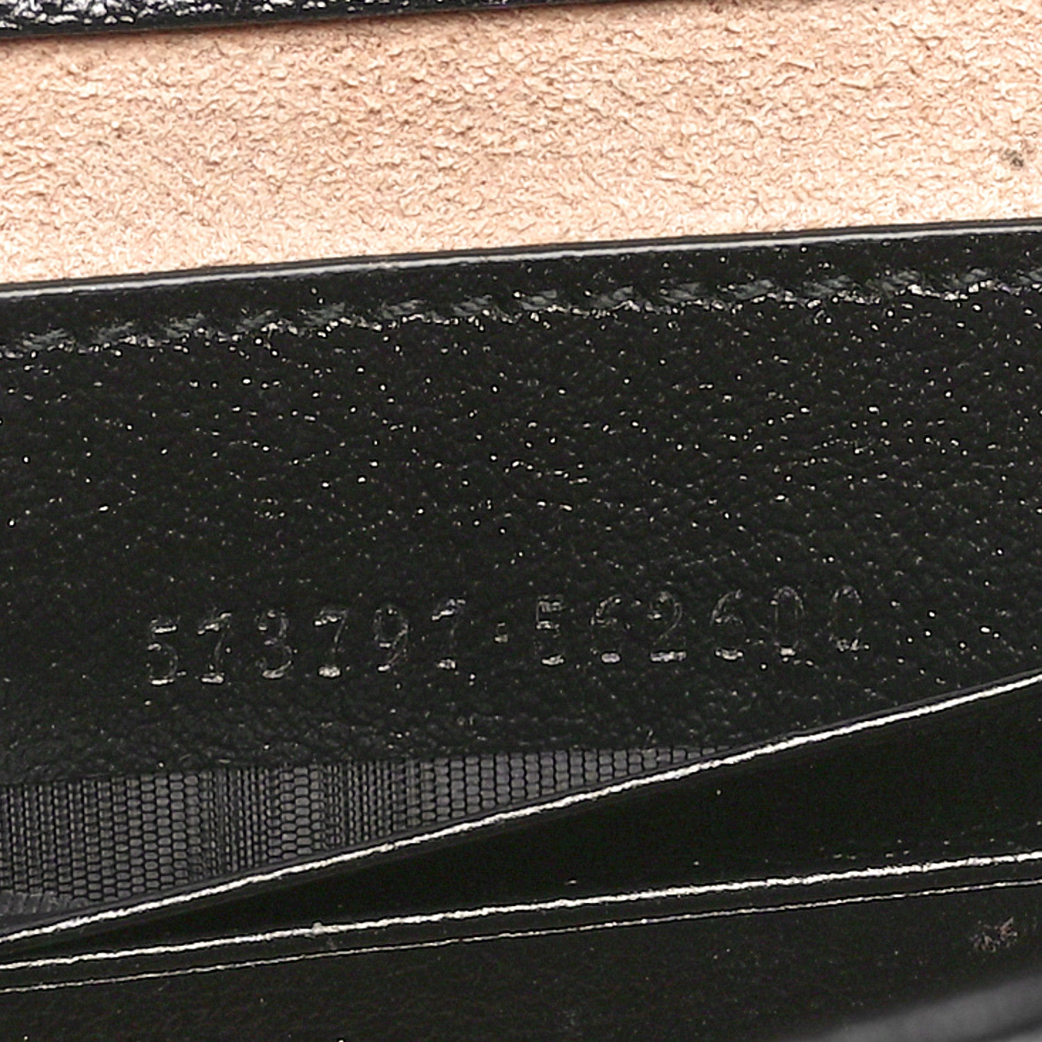 Gucci Textured Calfskin Web Small Rajah Slim Flap Shoulder Bag Black 7 of 11