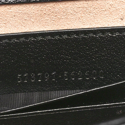 Gucci Textured Calfskin Web Small Rajah Slim Flap Shoulder Bag Black 7 of 11