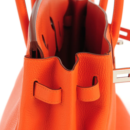 Hermes Togo Birkin 35 Feu Orange 7 of 22
