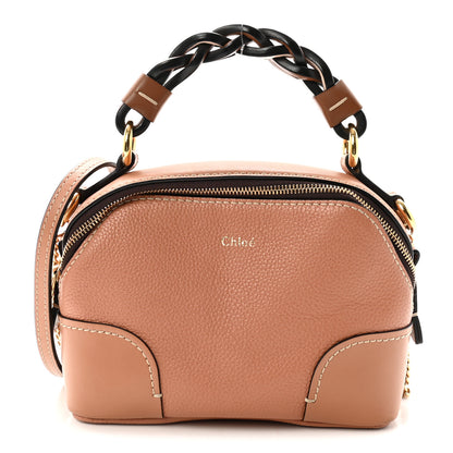 Chloe Calfskin Mini Daria Chain Bag Peach Bloom 1 of 8