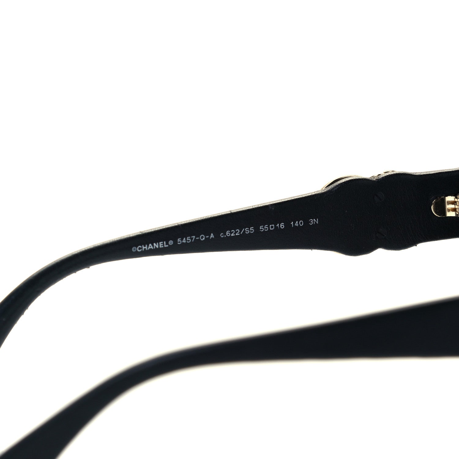 Chanel Acetate Lambskin CC Sunglasses 5457-Q-A Black 5 of 7