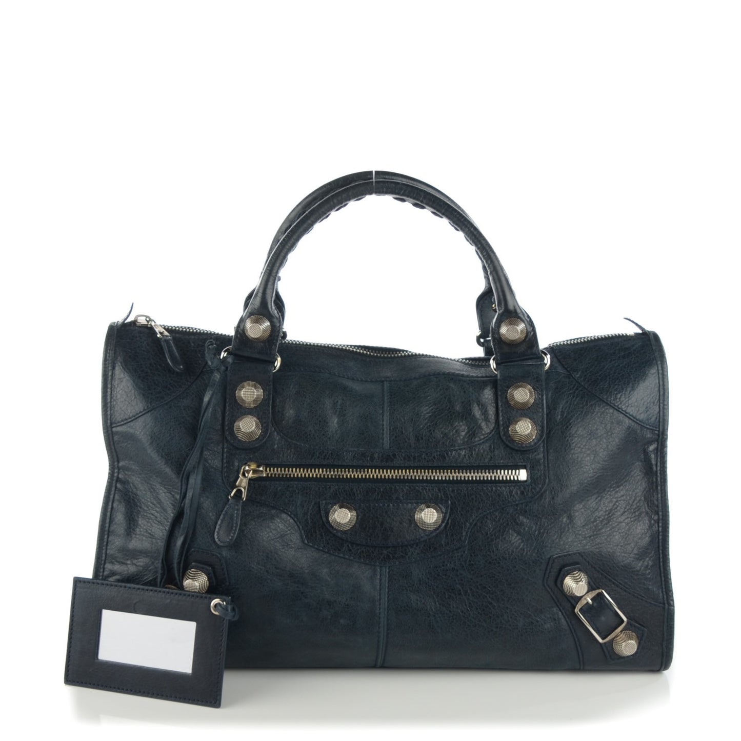 Agneau Giant 21 Silver Hardware Work Dark Night