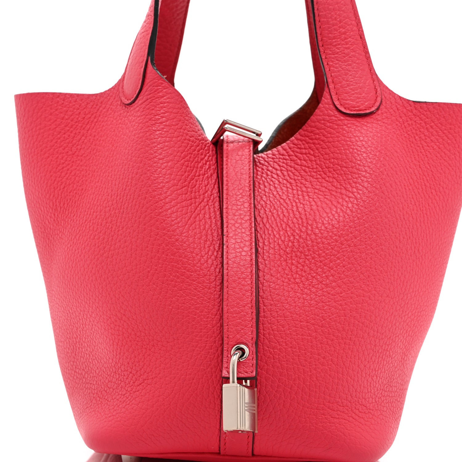 Hermes Taurillon Clemence Picotin Lock 18 PM Rose Mexico 8 of 10