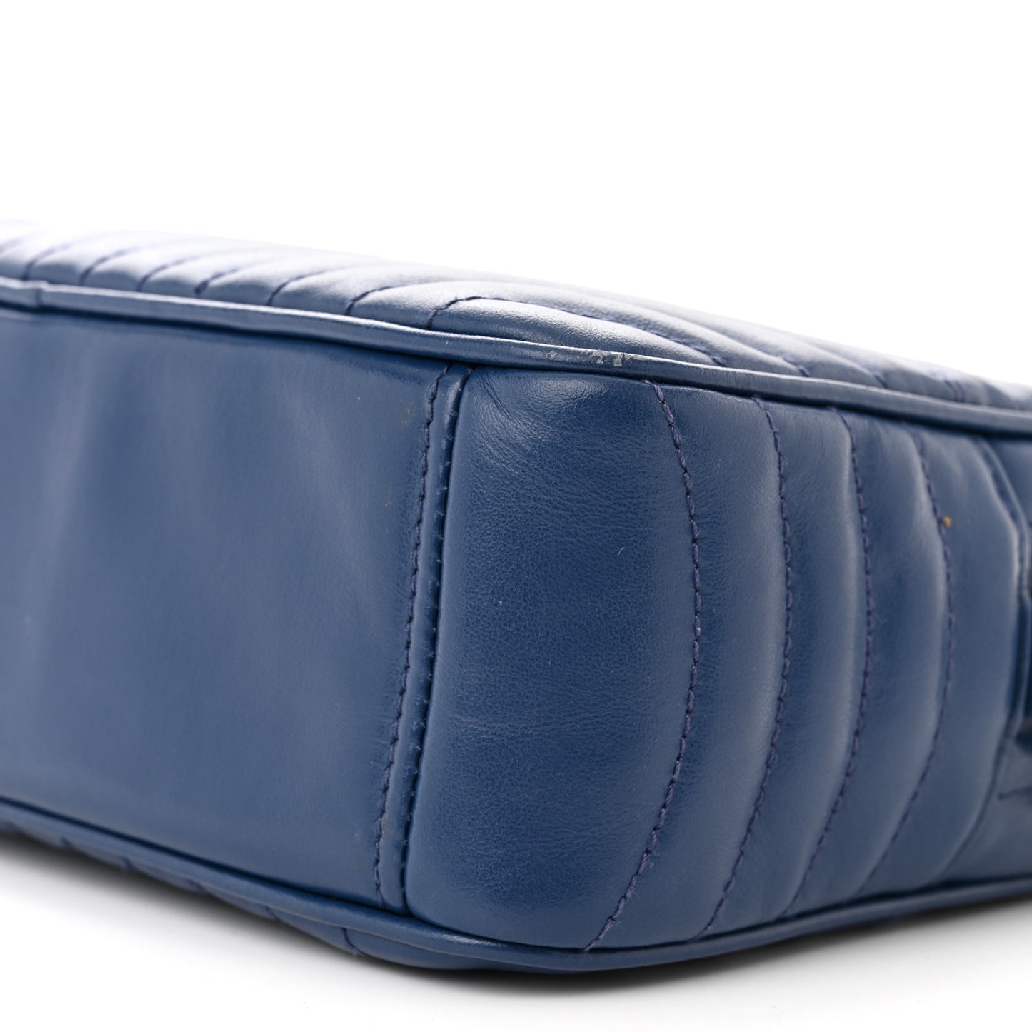 Soft Calfskin Diagramme Crossbody Bag Bleuette