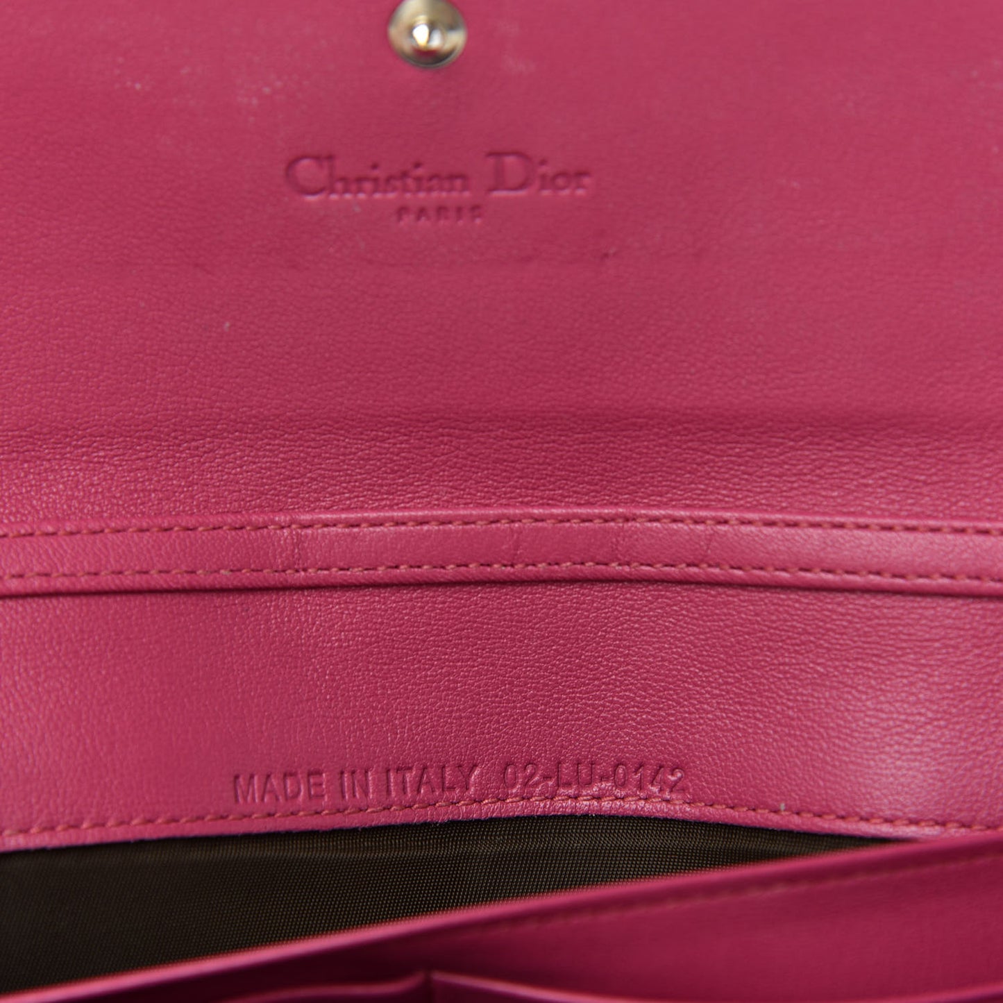 Patent Cannage Rendezvous Chain Wallet Pink
