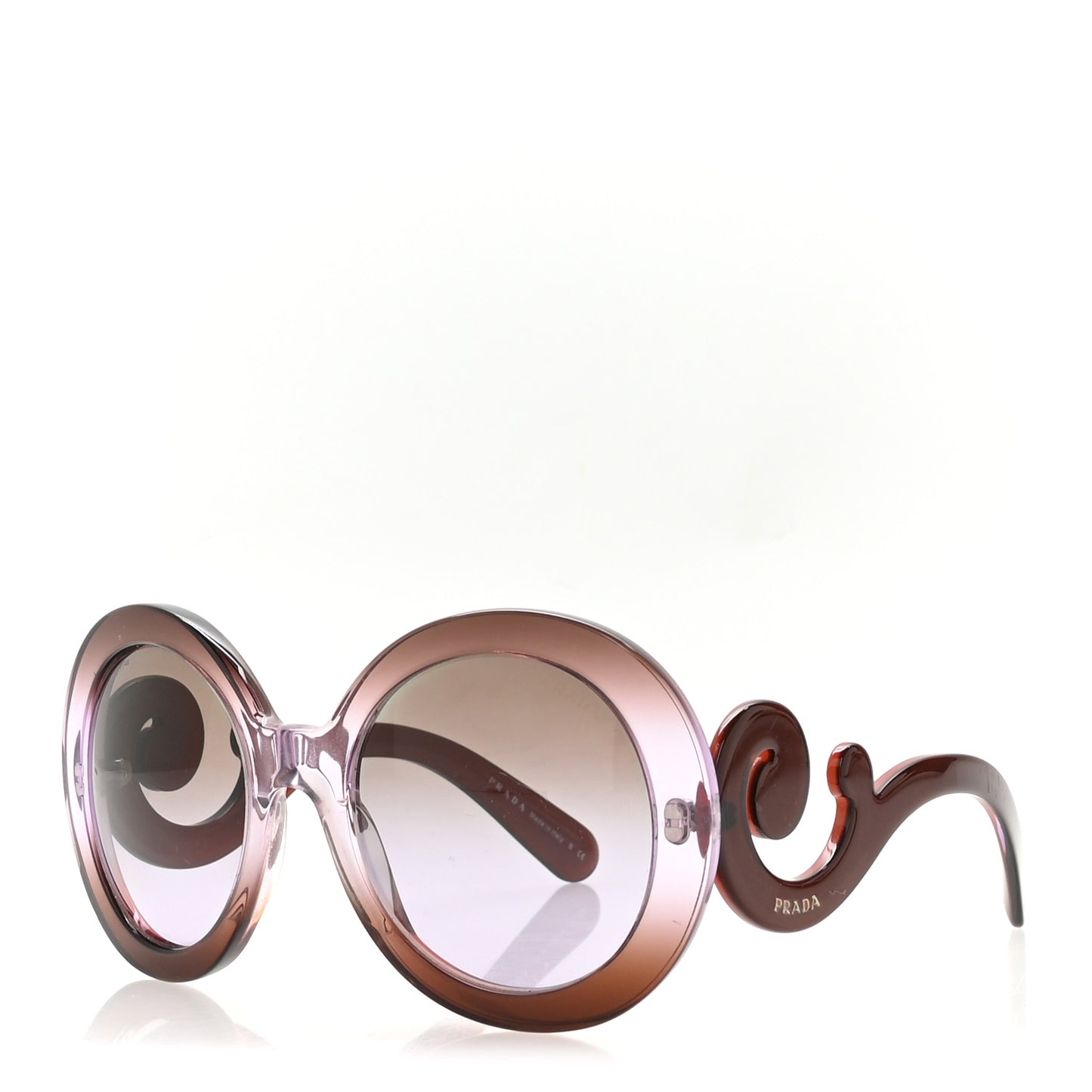 Acetate Baroque Sunglasses SPR 27N Purple