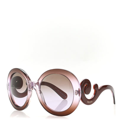 Prada Acetate Baroque Sunglasses SPR 27N Purple 1 of 7