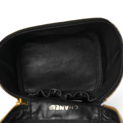 Chanel Caviar Vanity Cosmetic Case Black 5 of 12