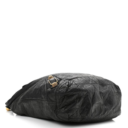 Balenciaga Agneau Giant 21 Gold Hardware Day Hobo Black 4 of 11