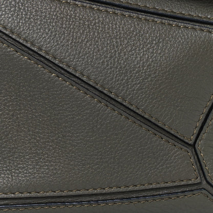Loewe Calfskin Mini Puzzle Bag Khaki Green 8 of 13