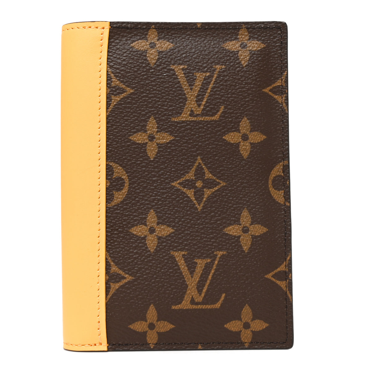 Monogram Macassar Passport Cover Jaune