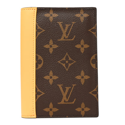 Louis Vuitton Monogram Macassar Passport Cover Jaune 1 of 7