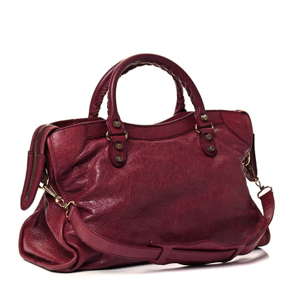 Balenciaga Agneau Giant 12 Rose Gold Hardware City Cassis 3 of 9